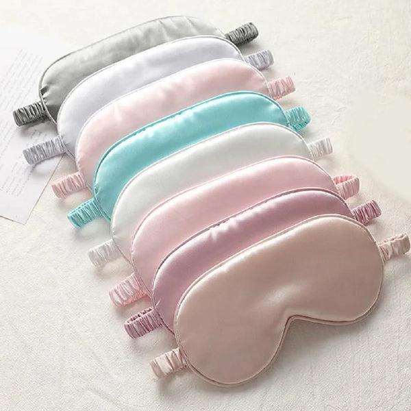 Imitation Silk Sleep Eye Mask - Soft Shading Travel Eyepatch for Rest & Relaxation