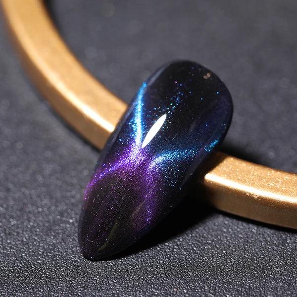 LILYCUTE 9D Cat Eye Magnetic Gel Polish 7ml - Iridescent UV/LED Soak-Off Nail Art