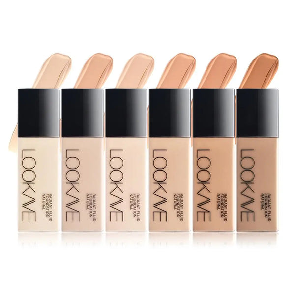LOOKAVE Full Coverage Matte CC Cream Foundation - Long-Lasting Moisturizing Base