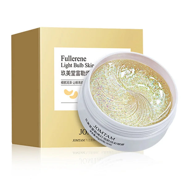 Crystal Collagen Eye Mask 60pcs - Anti Dark Circles, Hydrating Firming Gel Patches