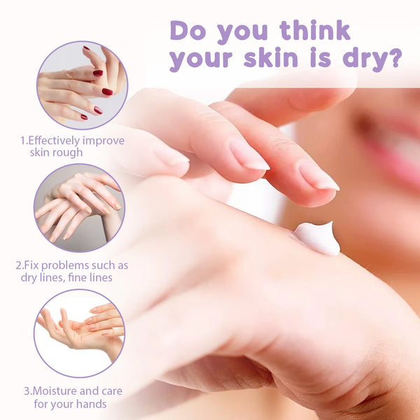 Eelhoe Lavender Hand Mask - Exfoliating, Brightening & Deep Nourishment for Smooth Hands