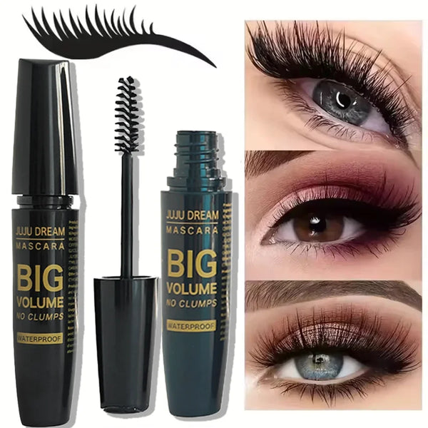 4D Curling & Lengthening Mascara - Waterproof, Sweat-Proof, Certified Gentle Formula