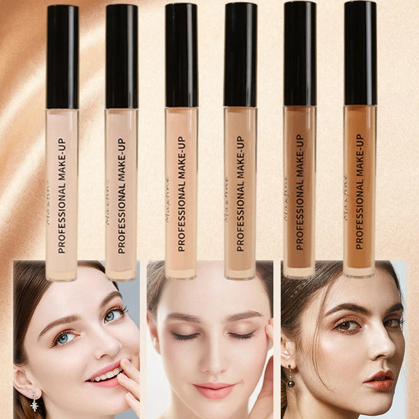 MAXFINE Concealer Liquid Pen - Covers Blemishes, Acne Marks & Brightens Skin