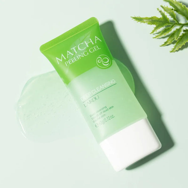 LAIKOU Matcha Exfoliating Peeling Gel Facial Scrub - Moisturizing Nourishing Repair