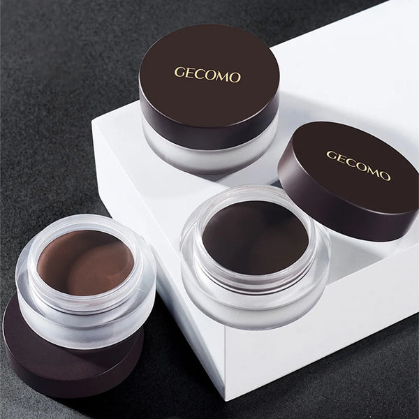 GECOMO Long-Wear Matte Eyeliner Gel Cream - Quick-Drying Waterproof Formula