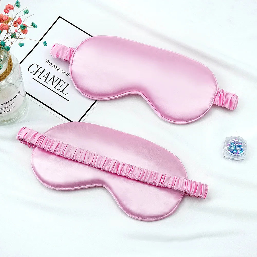 Imitation Silk Sleep Eye Mask - Soft Shading Travel Eyepatch for Rest & Relaxation