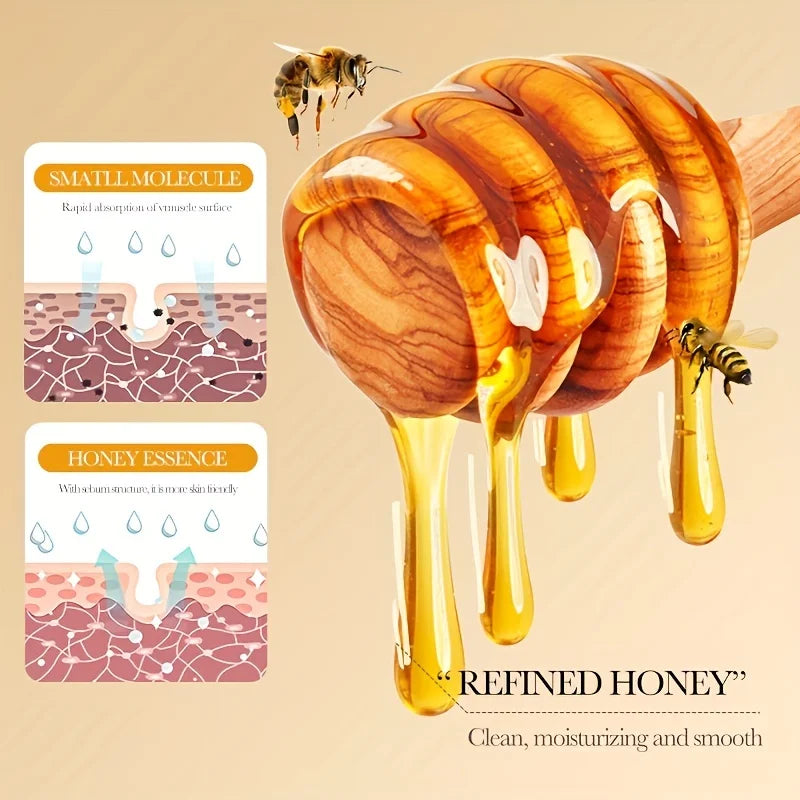 Natural Honey & Essential Oil Handmade Soap Set - 100g x 2 Unisex Bar Soaps