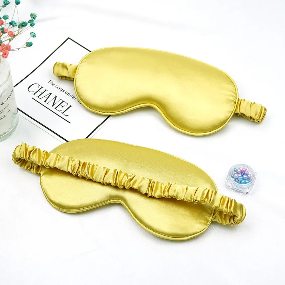 Imitation Silk Sleep Eye Mask - Soft Shading Travel Eyepatch for Rest & Relaxation