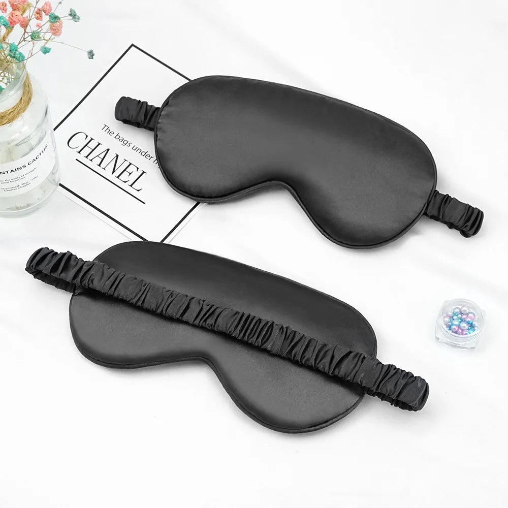 Imitation Silk Sleep Eye Mask - Soft Shading Travel Eyepatch for Rest & Relaxation