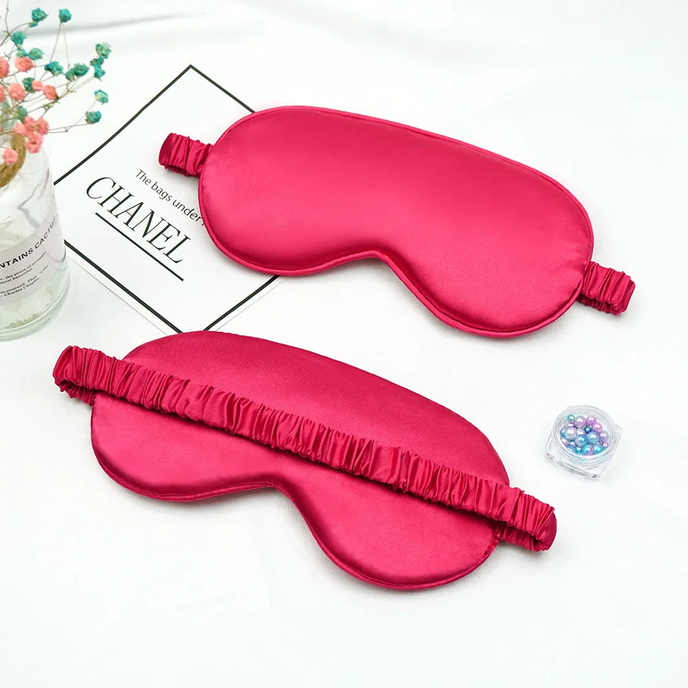 Imitation Silk Sleep Eye Mask - Soft Shading Travel Eyepatch for Rest & Relaxation