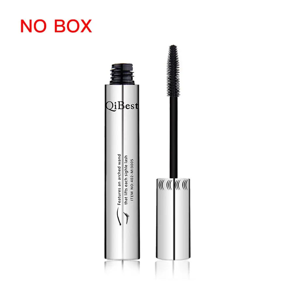 QIBEST 4D Silk Fiber Volume Mascara - Waterproof Curling & Thickening