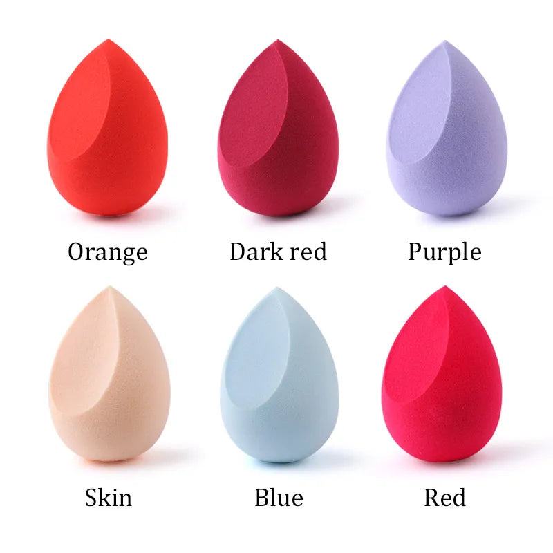 HMQ Beauty Cut-Shape Makeup Sponge Puff - Concealer & Liquid Foundation Blending Tool