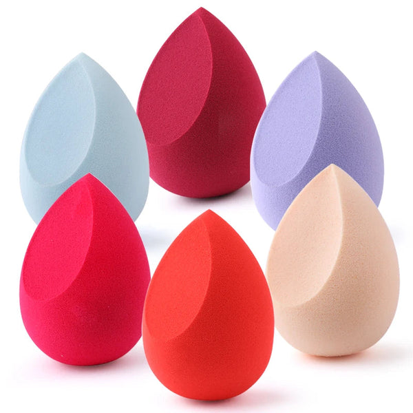 HMQ Beauty Cut-Shape Makeup Sponge Puff - Concealer & Liquid Foundation Blending Tool