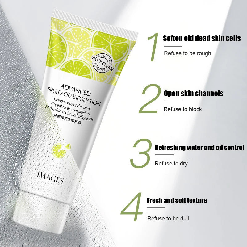 LAIKOU Matcha Exfoliating Peeling Gel Facial Scrub - Moisturizing Nourishing Repair