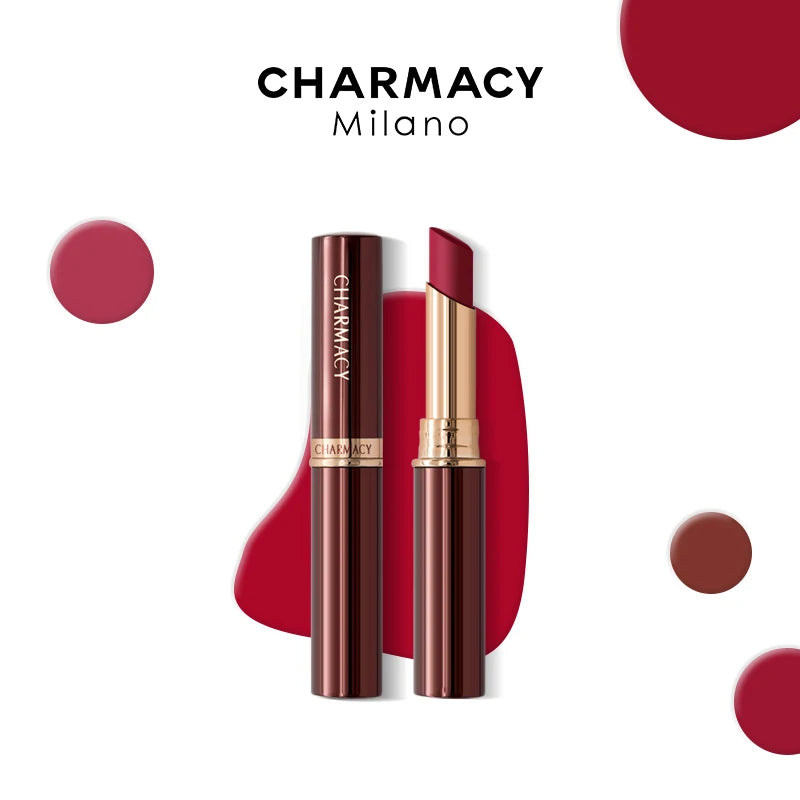 CHARMACY 16-Color Waterproof Velvet Matte Lipstick - Long-Stay Lip Colour