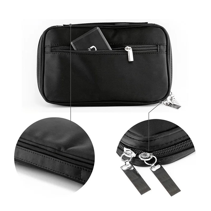 Klsyanyo Professional Multi-Function Cosmetic Bag - Beauty Case & Brush Organizer for Travel