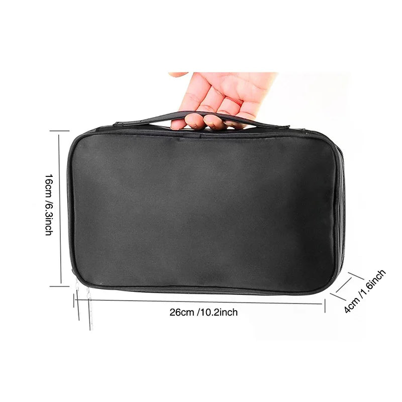 Klsyanyo Professional Multi-Function Cosmetic Bag - Beauty Case & Brush Organizer for Travel