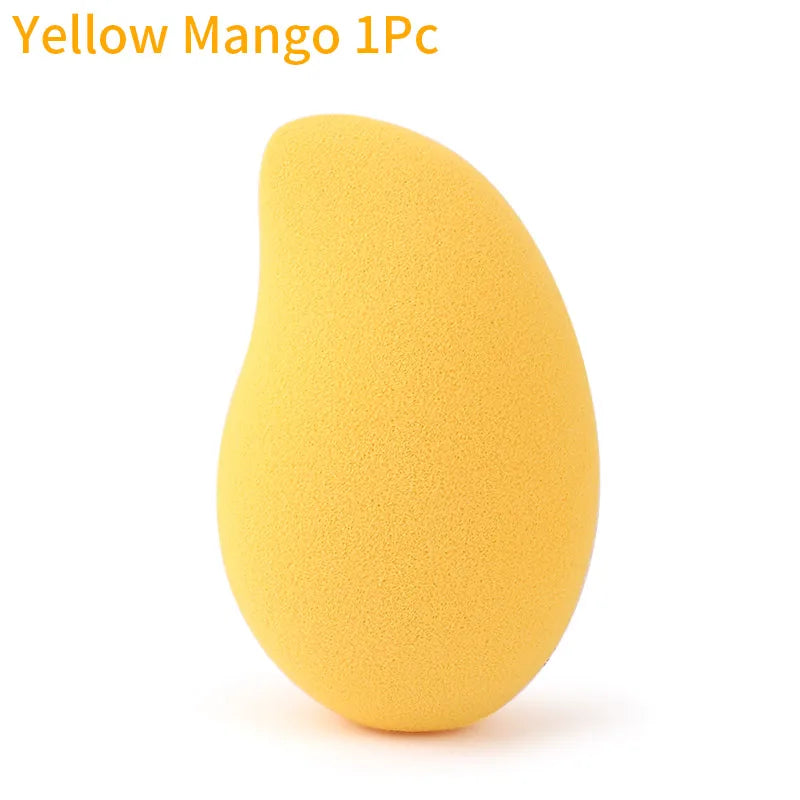 HMQ Beauty Cut-Shape Makeup Sponge Puff - Concealer & Liquid Foundation Blending Tool