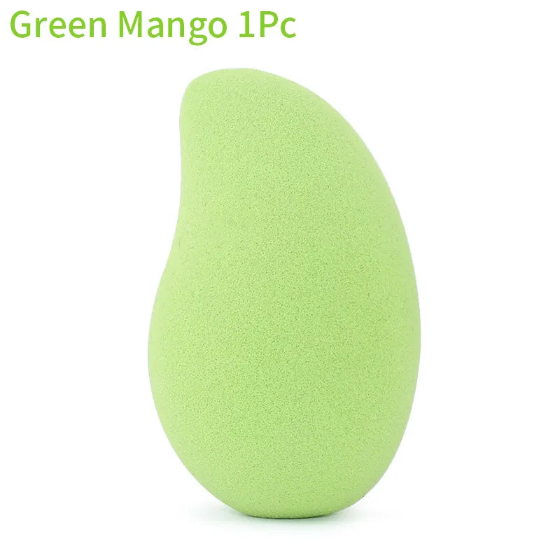 HMQ Beauty Cut-Shape Makeup Sponge Puff - Concealer & Liquid Foundation Blending Tool