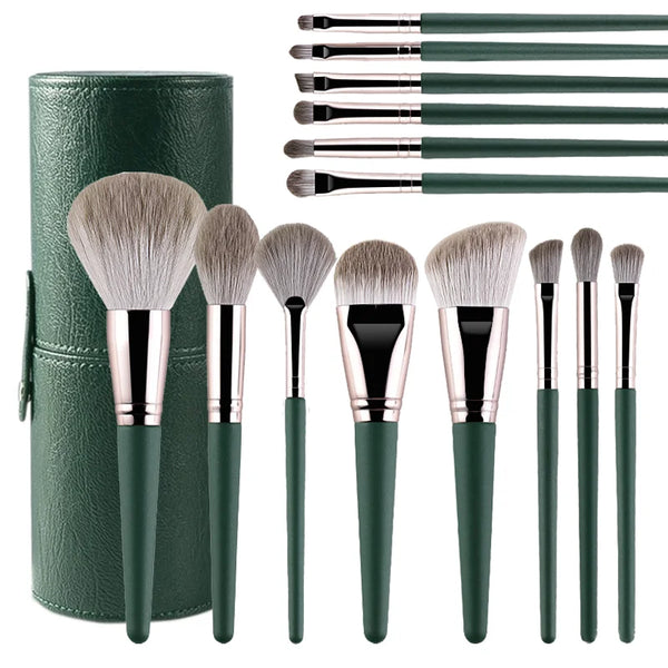 JTFIL EYELASHES Premium Soft Fluffy Makeup Brush Set - Foundation, Eyeshadow & Blending