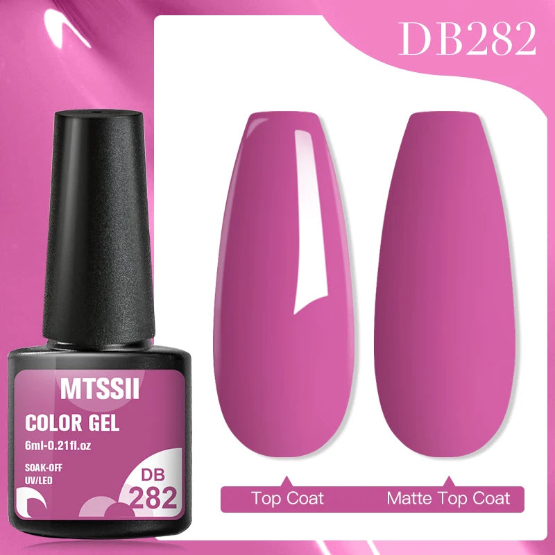 Mtssii Dried Flower Fairy Gel Nail Polish - Natural Botanical Semi-Permanent UV Art
