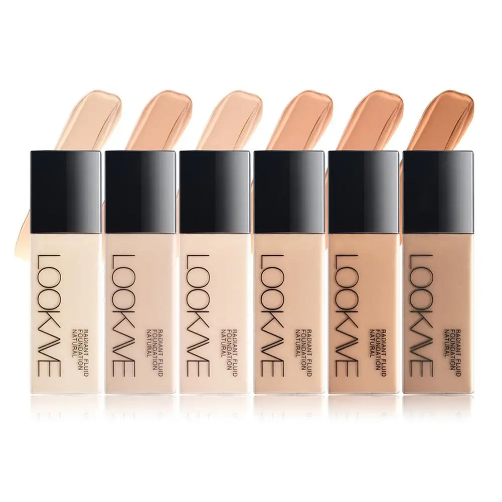 LOOKAVE Full Coverage Matte CC Cream Foundation - Long-Lasting Moisturizing Base