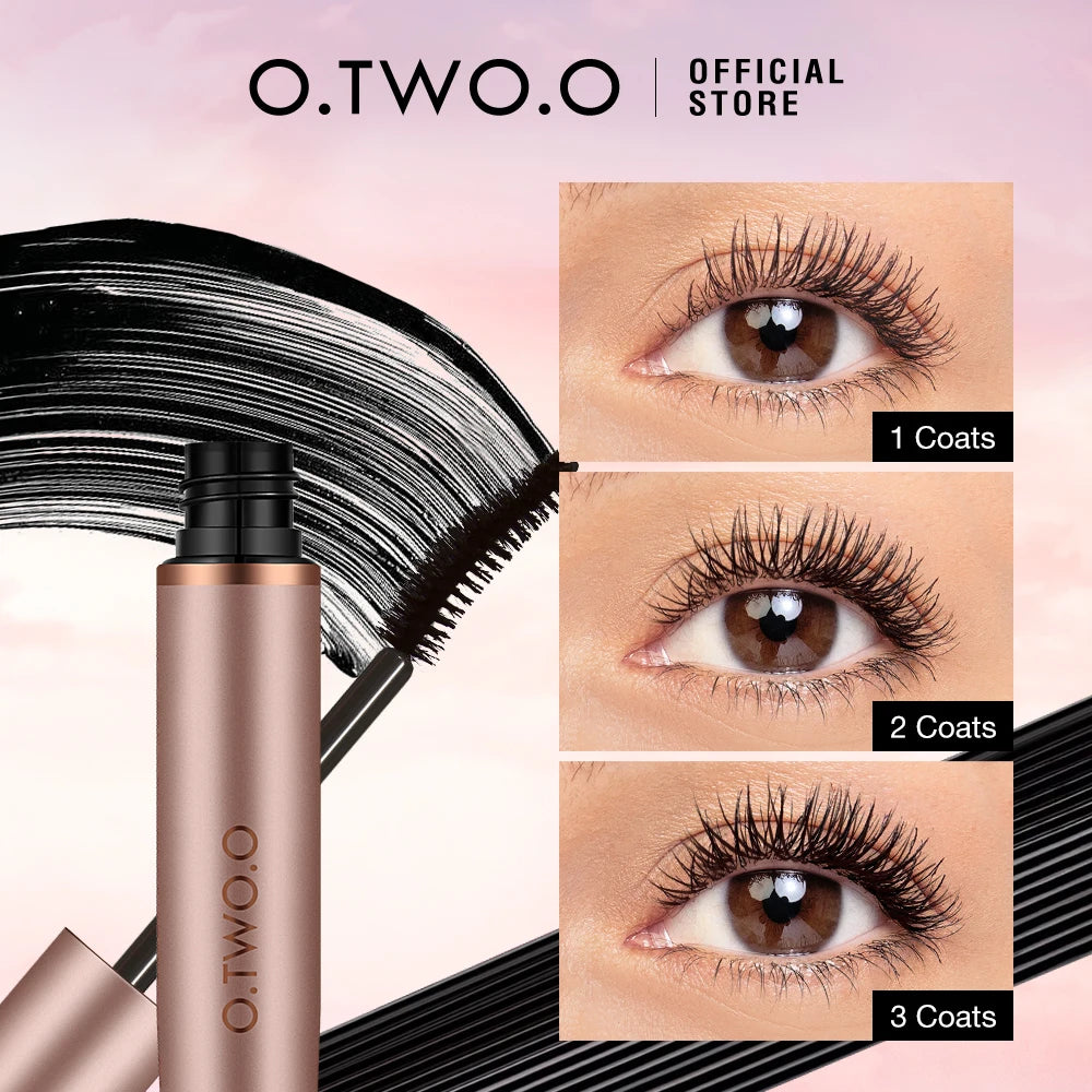 O.TWO.O 3D Silk Fiber Mascara - Lengthening, Waterproof & Extension Effect