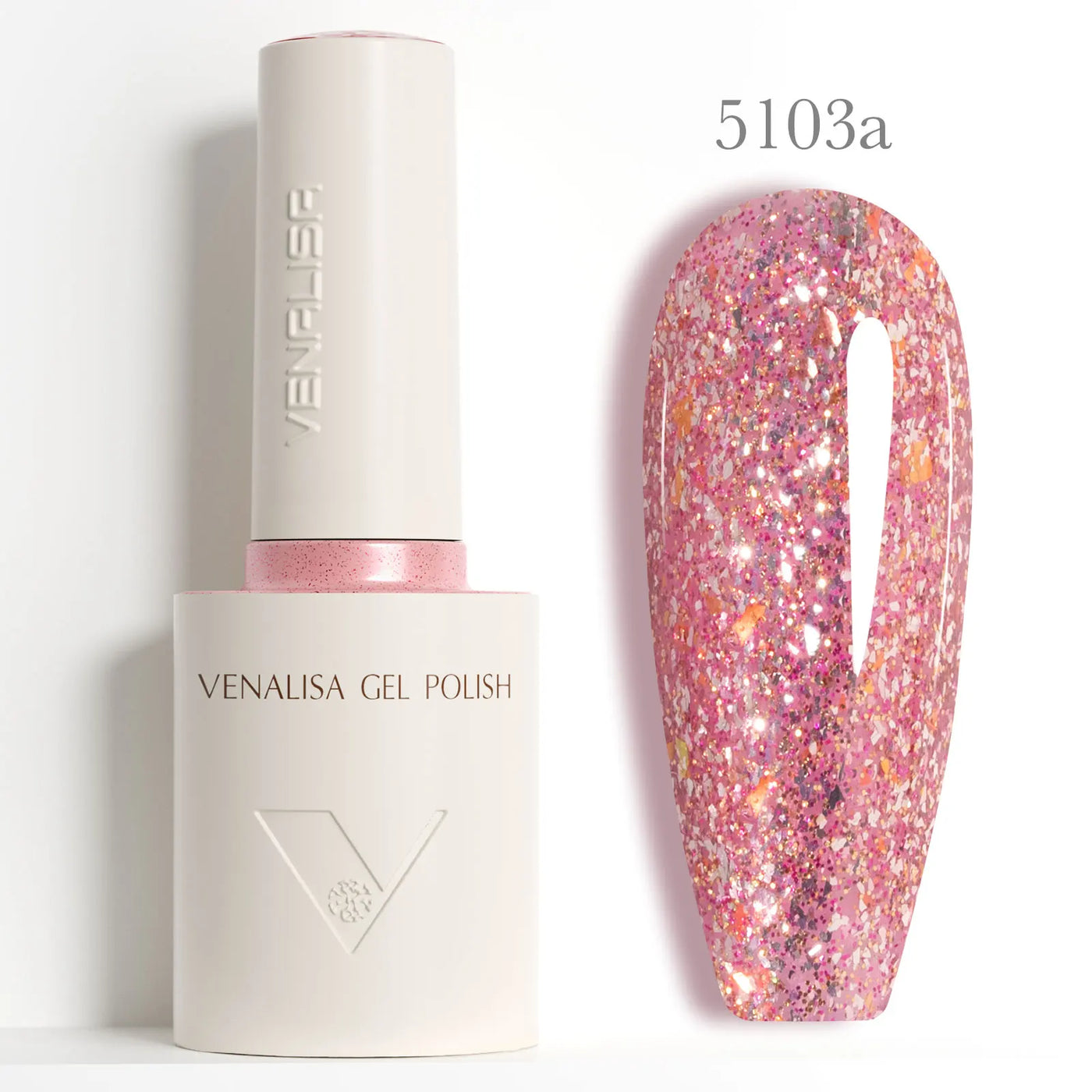 Venalisa V6 Cat Eye Gel Nail Polish 10ml - HEMA Free, UV/LED Soak Off, Semi-Permanent