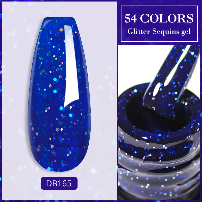 Mtssii Dried Flower Fairy Gel Nail Polish - Natural Botanical Semi-Permanent UV Art