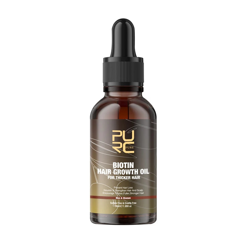 PURC Biotin & Argan Oil Hair Growth Shampoo - Anti Hair Loss Scalp Treatment