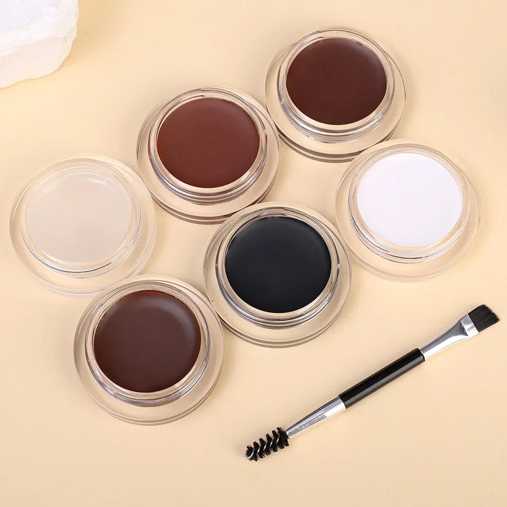3D Wild Brow Cream Gel Enhancer - Matte Natural Tint Waterproof Wax