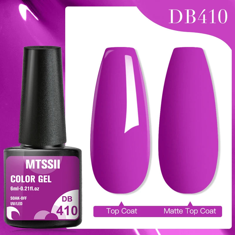 Mtssii Dried Flower Fairy Gel Nail Polish - Natural Botanical Semi-Permanent UV Art