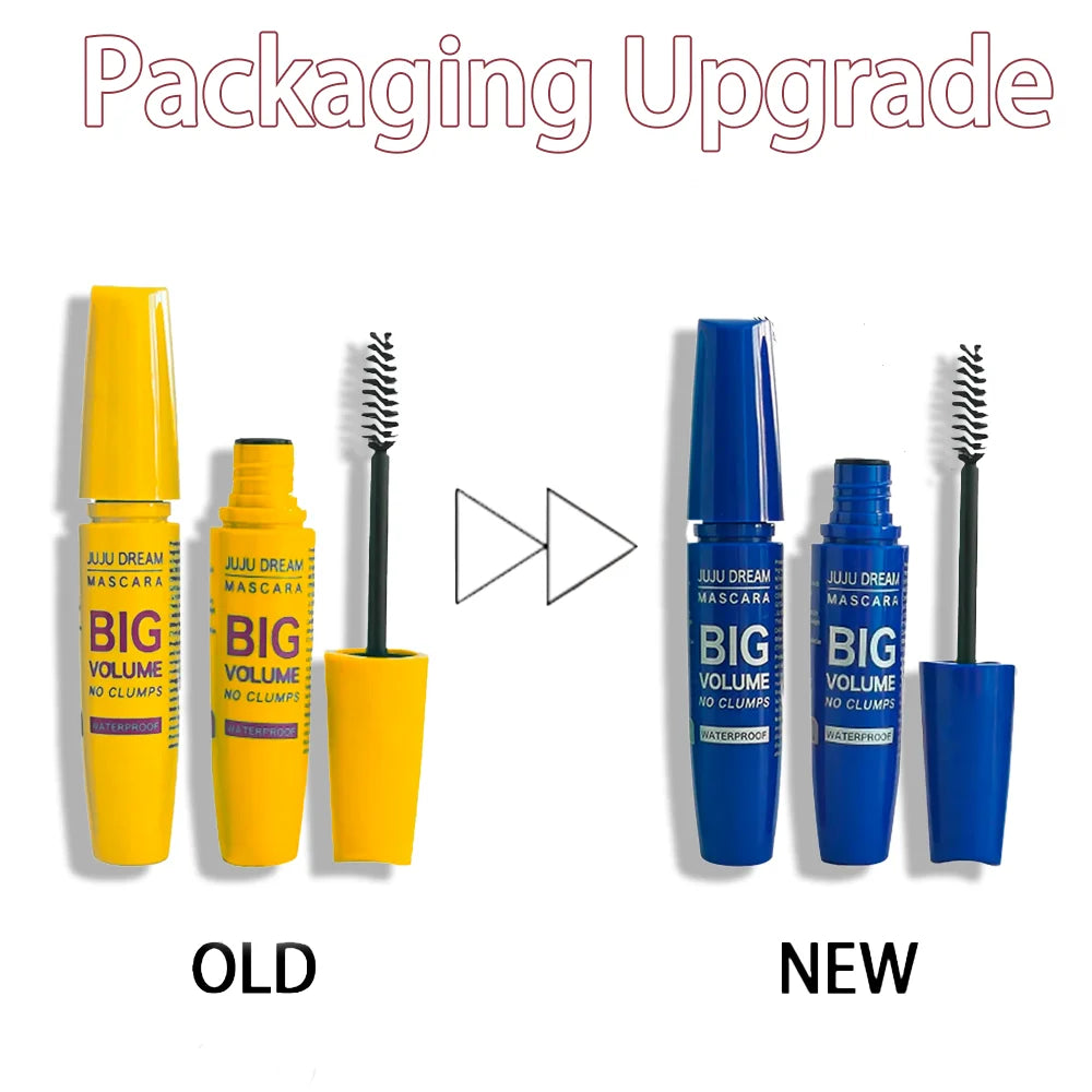 4D Curling & Lengthening Mascara - Waterproof, Sweat-Proof, Certified Gentle Formula