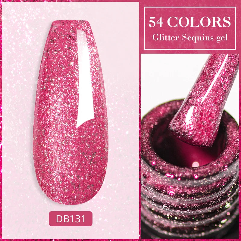 Mtssii Dried Flower Fairy Gel Nail Polish - Natural Botanical Semi-Permanent UV Art