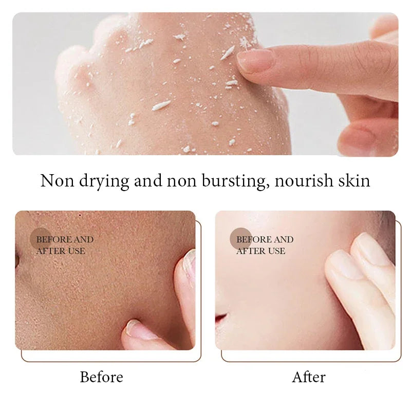 BIOAQUA White Rice Exfoliating Face Gel - Moisturizing Nourishing Facial Scrub