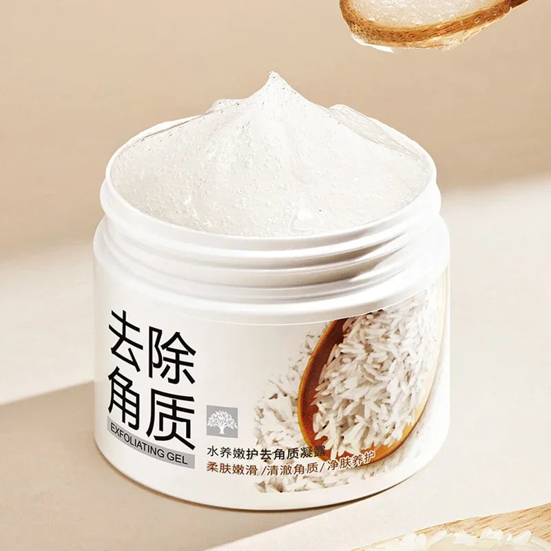 BIOAQUA White Rice Exfoliating Face Gel - Moisturizing Nourishing Facial Scrub