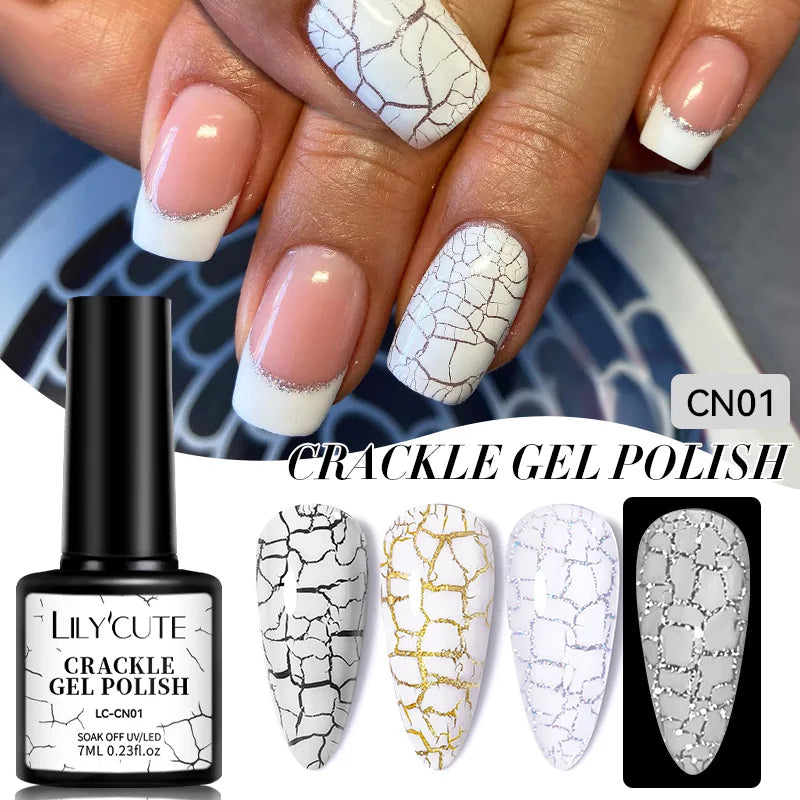 LILYCUTE 7ml Thermal Temperature-Changing Gel Nail Polish - Semi-Permanent UV Gel Art