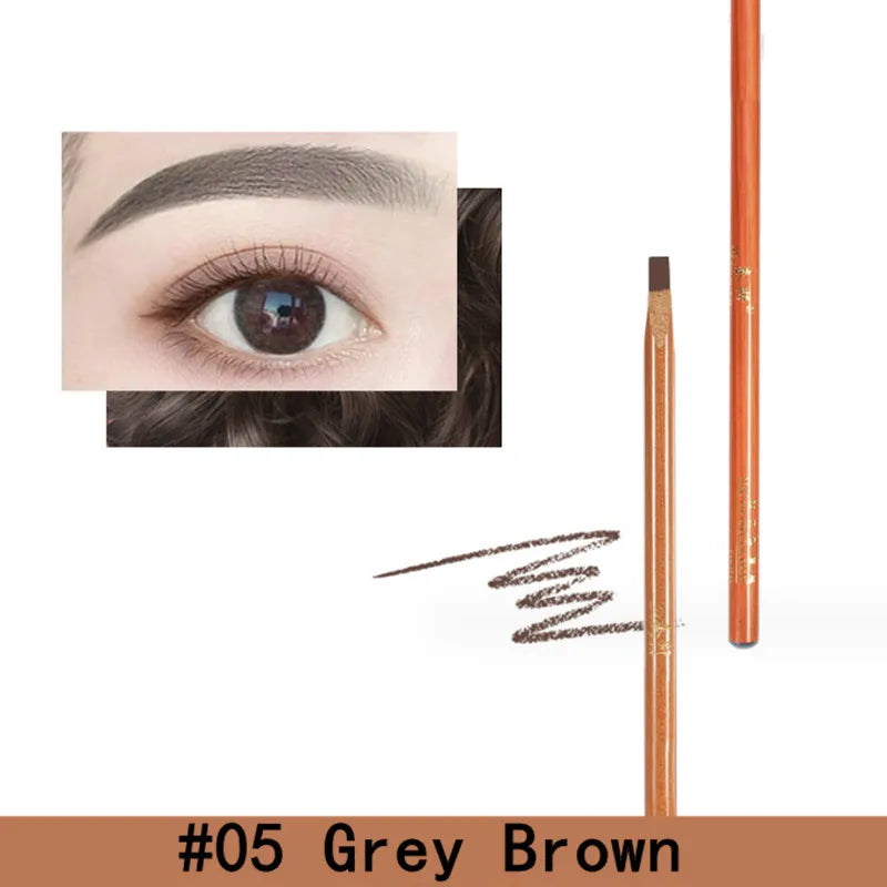 Hard Microblading Brow Definer Pencil - Waterproof Natural Wild Brow Tint