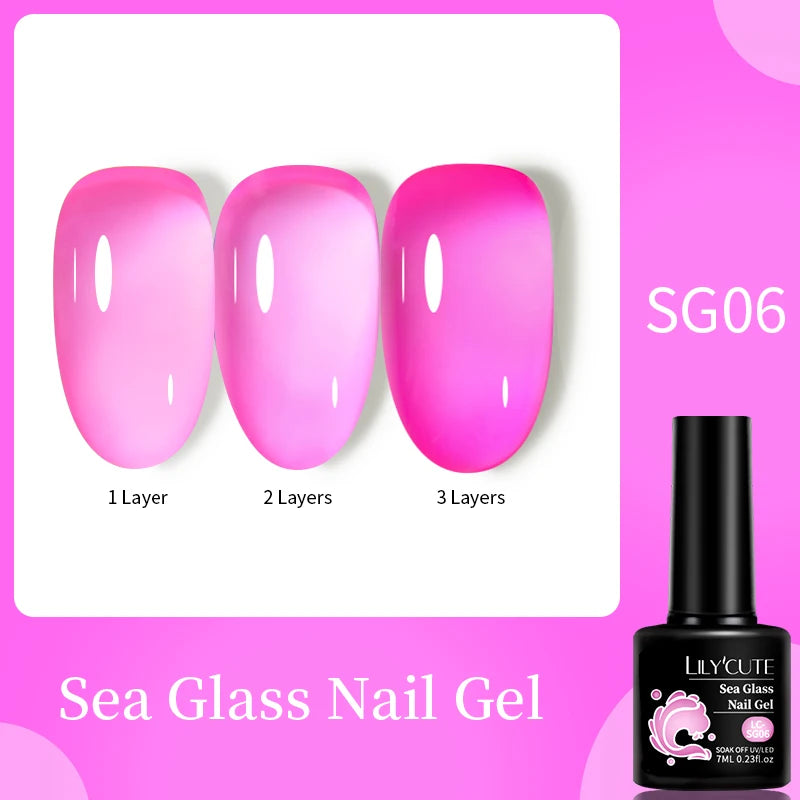 LILYCUTE 9D Cat Eye Magnetic Gel Polish 7ml - Iridescent UV/LED Soak-Off Nail Art