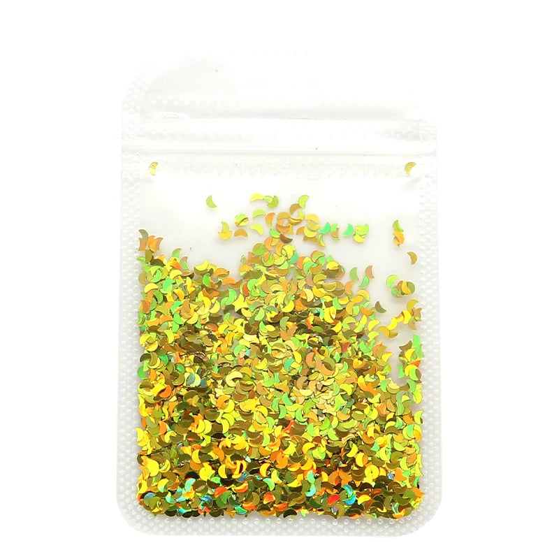 2g Holographic Nail Art Glitter Sequins - Laser Star Butterfly AB Paillette DIY Decorations