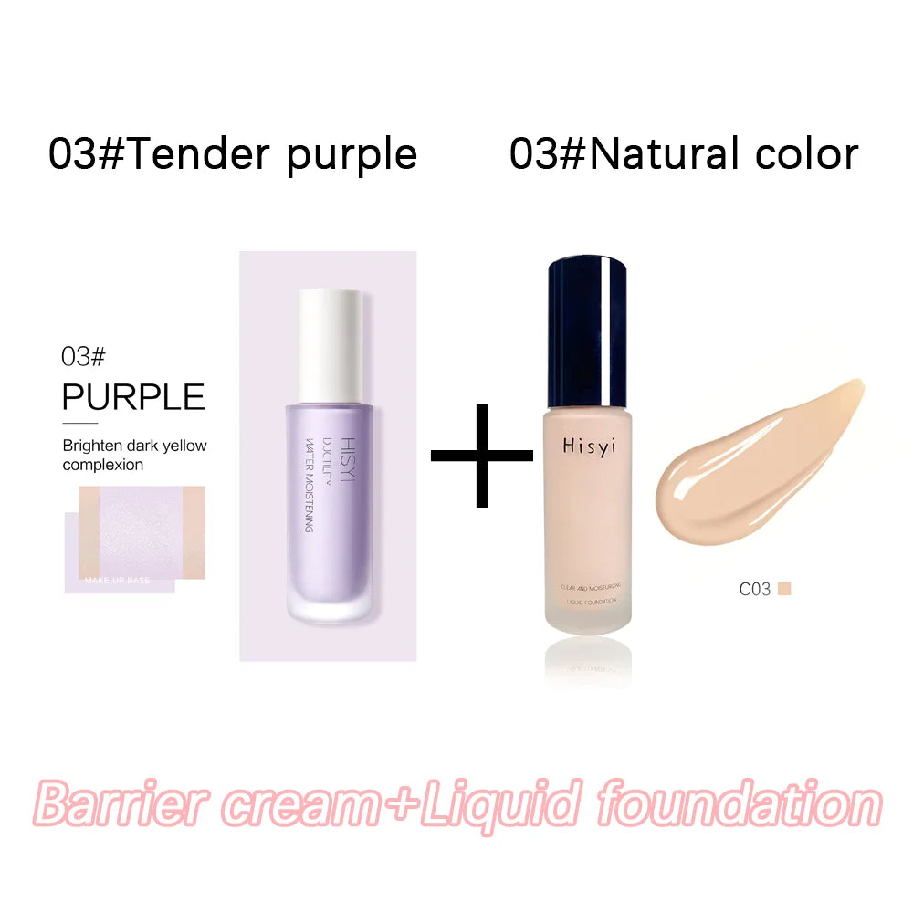 Natural Transparent Liquid Foundation - Flaw-Covering, No Powder Finish