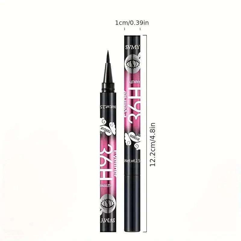 Waterproof Black Eyeliner Pencil Set (3/5 pcs) - Smudge-Proof, Long-Lasting Beginner Friendly