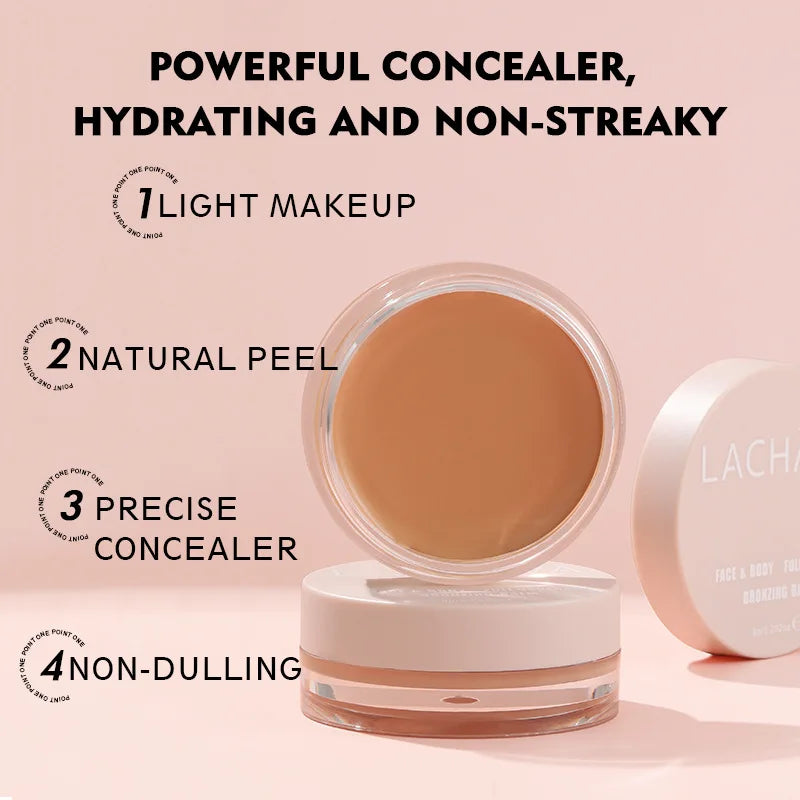 Blana 15-Color Full Coverage Concealer Cream Palette - Waterproof with Brush