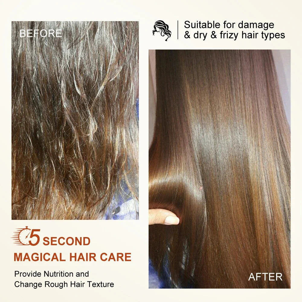 PURC 5-Second Magical Keratin Hair Mask - Quick Smoothing & Frizz Repair Treatment