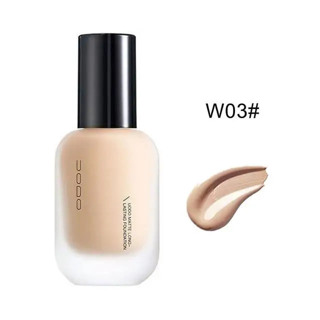 UODO 30ml Long-Lasting BB Cream Foundation - Pore-Minimizing, Waterproof for Dry to Oily Skin