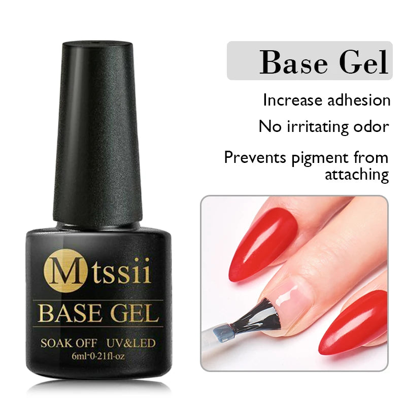 Mtssii Dried Flower Fairy Gel Nail Polish - Natural Botanical Semi-Permanent UV Art
