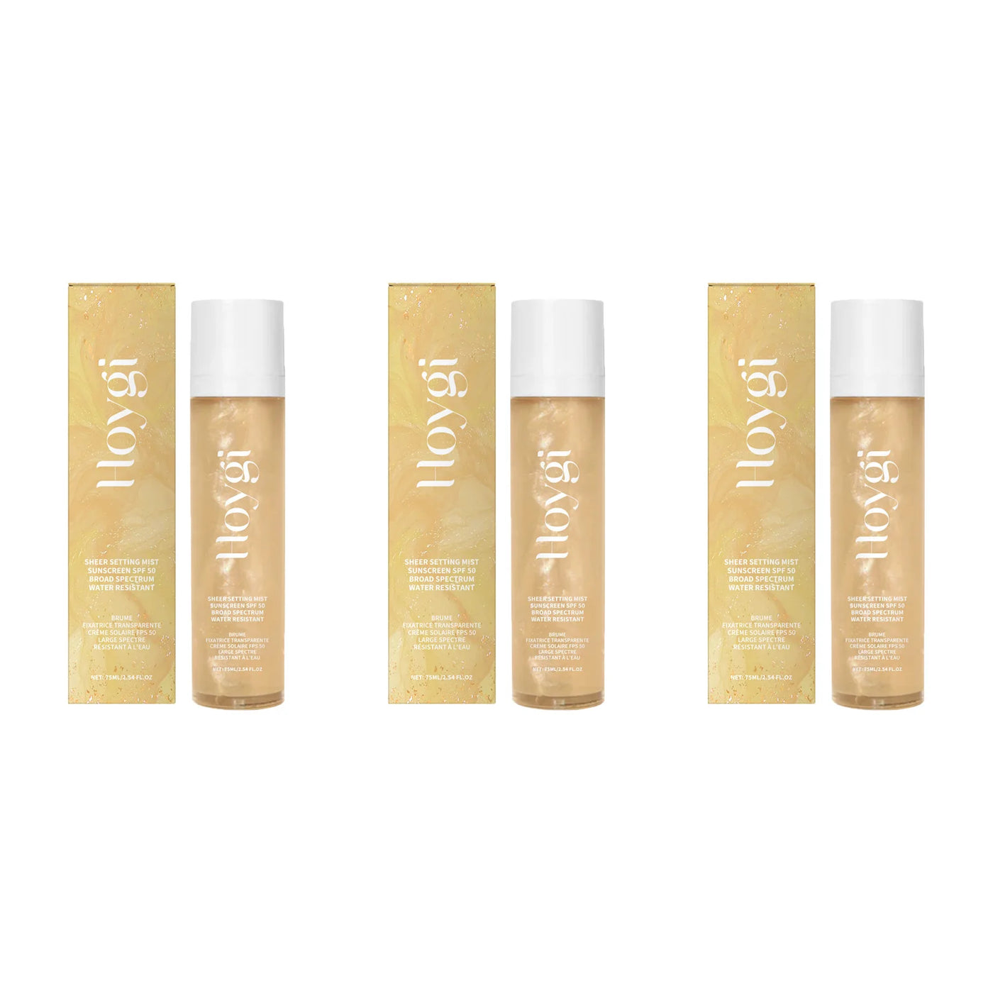 SPF 50+ Makeup Setting Spray - Oil Control, Waterproof & Sun Protection Face Mist
