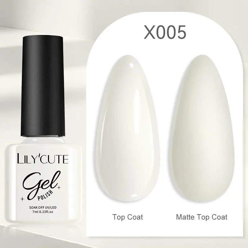LILYCUTE 7ml Thermal Temperature-Changing Gel Nail Polish - Semi-Permanent UV Gel Art