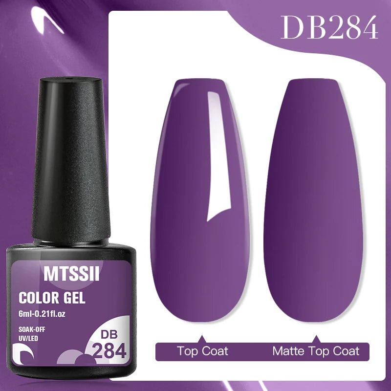 Mtssii Dried Flower Fairy Gel Nail Polish - Natural Botanical Semi-Permanent UV Art