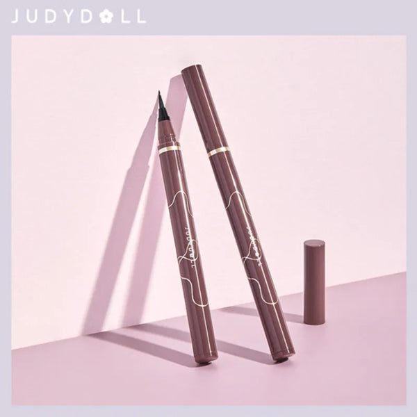 Judydoll Ultra-Fine Matte Liquid Eyeliner & Lying Silkworm Pen - Fast Dry Smooth Lasting
